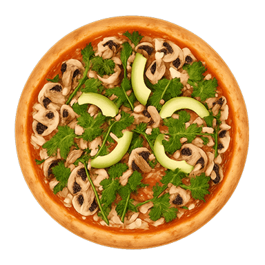 Vegetarische Pizza